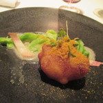 ラール・エ・ラ・マニエール - 鱈の白子のフリット