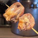 炭焼 おかげさん - 阿波尾鶏ハツ