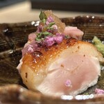 炭焼 おかげさん - 高坂鶏胸たたき