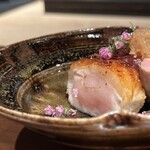 炭焼 おかげさん - 高坂鶏胸たたき