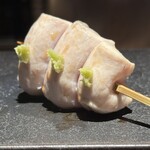 炭焼 おかげさん - 阿波尾鶏さび焼き