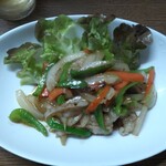 味の蔵どんつく - 牛もつ炒め