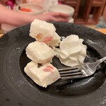 焼肉おしわら 雅 - 途中で味変。