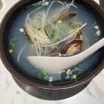 阿城鵝肉 - 蛤スープ