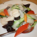 台湾料理 錦城 直方店 - ホタテ炒め