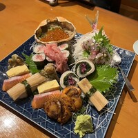 魚竹 - アテ巻き盛り合わせ
