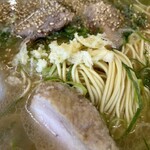 江ちゃんラーメン - ニンニクきた〜