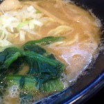 一合舎 - 醤油豚骨ラーメン　2014年4月