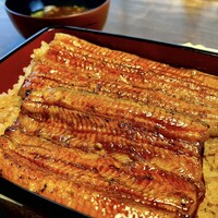 明神下 神田川 本店 - 竹 うな重（大）