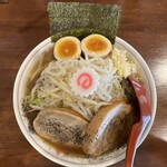 ヤマネコ軒 - 特製豚そば＋ヤサイ＋ニンニク