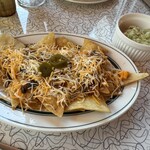 HOT BUNNY DINER - ナチョス　addワカモレディップ