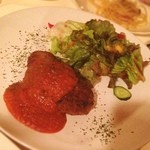 カフェバージャッロ - ハンバーグ♡こりゃ美味しい♡