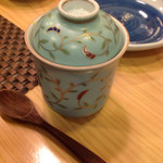 鮨の松由 - 茶碗蒸し