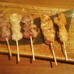 ふく鶴 - 串焼き５本
