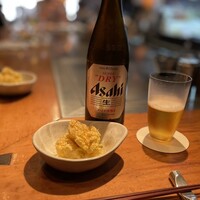 OSAKA きっちん 銀座本店 - 先付けはポテトサラダ、なかなか美味しいね