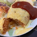 オーシャン - オムライス大盛り