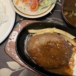 オーシャン - ハンバーグ定食てりやきソース