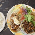 オーシャン - ランチ（チキン南蛮、ホイコーロー）