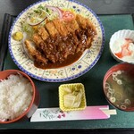四季の喰い切り 利休 - 三元豚のロースカツ定食　1,300円