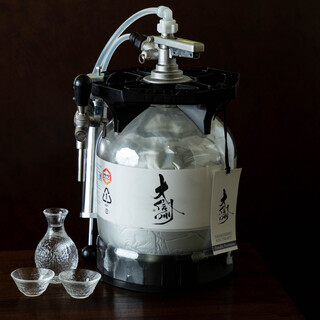 與燒肉絕配的飲品◎受歡迎的樽裝日本清酒，讓您享受藏的美味