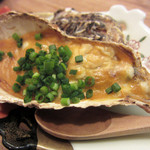 堤 - 牡蠣の雲丹焼き