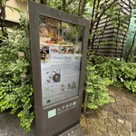 ダイニング 流 - 外看板