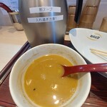 麺 ヒキュウ - 割スープで〆