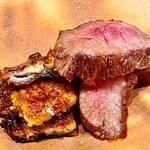 ごう - 鰻は蒲焼風ですがサクッと軽くともさんかくは絶妙な柔らかさ　極上品ですね