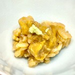 鮓樹 - 松前の紫雲丹を酢飯と和えた和風リゾット　これは酒のアテですｗ　