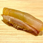 鮓樹 - 鹿児島の間八はなんと12日熟成　飴色です