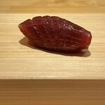 鮓樹 - 本日一番かも　天身血合岸も9日寝かせてあります　食べると即天国行けますｗ