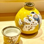 鮓樹 - 酒器も美しいものが揃っていて審美眼の高さが窺われます