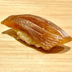 鮓樹 - 春子鯛は4日寝かせてすんごい美味さ　天身が一番かと思ったけど即上書きか？