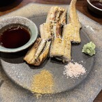 魚と野菜 食楽こつま - ウナギ白焼き