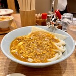 手打ちうどん 上を向いて - 