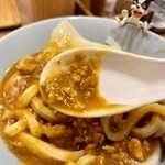 手打ちうどん 上を向いて - 