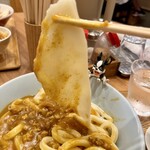 手打ちうどん 上を向いて - 