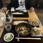 手打蕎麦のたぐと - とりごぼうせいろ