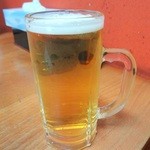 ホルモン焼 かつら - 生ビール