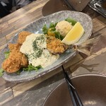 旬を彩る魚とSAKE 旬美亭N24 - アジフライ