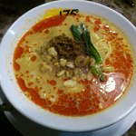 175°DENO担担麺 - 【2014年02月】担担麺（汁有）すごく痺れる＠850円。