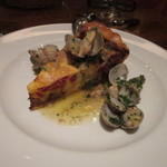 ビストロ アンバロン - キッシュ　あさりバターソースがけ