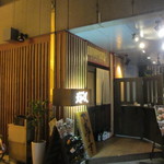 Honkaku Yakitori Daimi U Hete - お店は大名１丁目のカラオケロマンのある路地にありますよ。
      