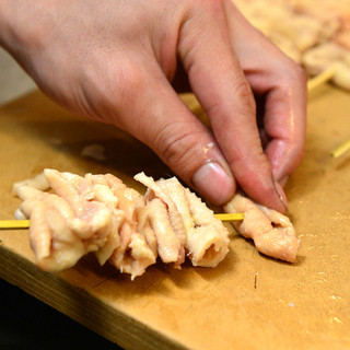 全て手刺しにこだわる