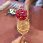 リストランテ クラシコ - 私は泡、ドライバーの旦那くんはジュースで乾杯♪(*^^)o∀*∀o(^^*)♪