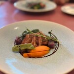 リストランテ クラシコ - 添えられたボイル野菜も、たっぷりで嬉しいですね♡(*´ω｀*)