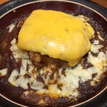 デニーズ - カレーハンバーグドリア＠990（全て税込）＋チェダーチーズ＠154