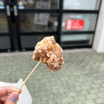 みどり湖パーキングエリア(上り) ショッピングコーナー - ひとくち山賊焼き ¥90
