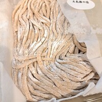 自家製粉石臼挽きうどん 青空blue 本店 - お取り寄せは麺とつゆと塩がセットです
