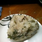 焼き鳥　柳屋 - 芹のおにぎり